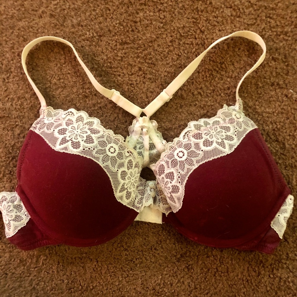 34C Lace Racerback Bra